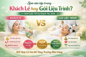 Spa Nên Tập Trung Khách Lẻ Hay Bán Gói Liệu Trình? Chiến Lược Tối Ưu Doanh Thu 2026